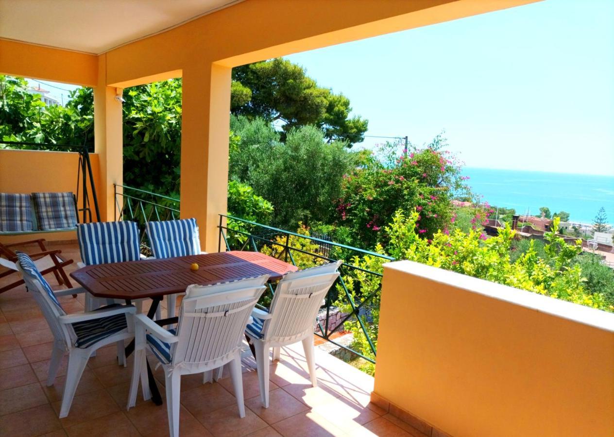 Gythio Seaside Villa Dimitrios - Panoramic View Ngoại thất bức ảnh