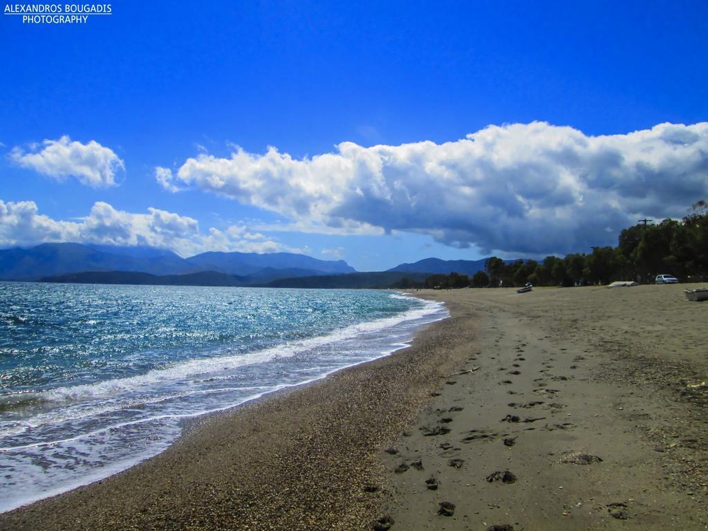 Gythio Seaside Villa Dimitrios - Panoramic View Ngoại thất bức ảnh